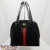 Designer-Inspired Black Dome Satchel (AAI)