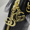 Designer-Inspired Black Dome Satchel (AAI)