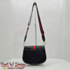Designer-Inspired Black Crossbody (AAJ)