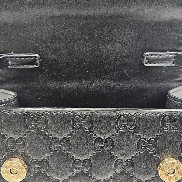 Designer-Inspired Black Crossbody (AAJ)
