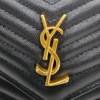 Black Quilted Chain Shoulder Bag (AAQ)