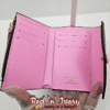 Compact Wallet with Pink Interior (AAZ)