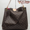 Monogram Shoulder Tote - (BAF)