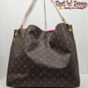 Monogram Shoulder Tote - (BAF)