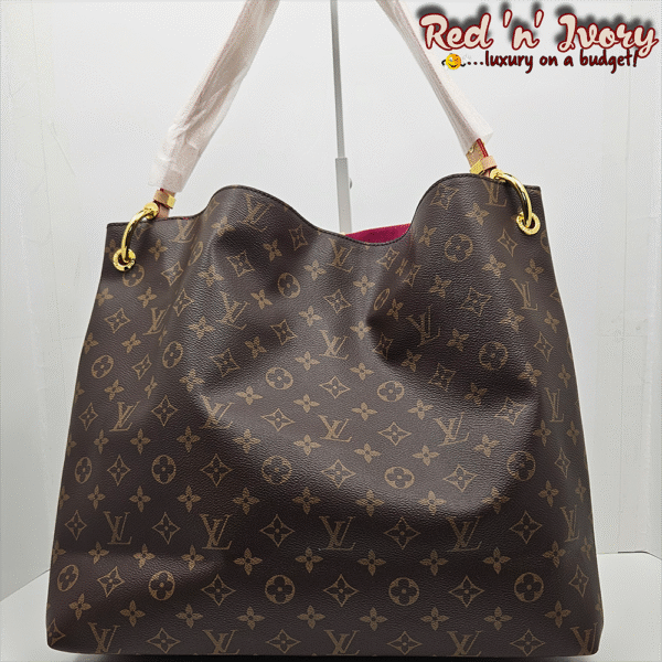 Monogram Shoulder Tote - (BAF)