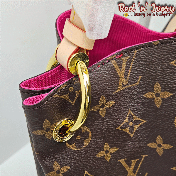 Monogram Shoulder Tote - (BAF)