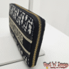 Canvas Zip Wallet – Navy Oblique (BAK)
