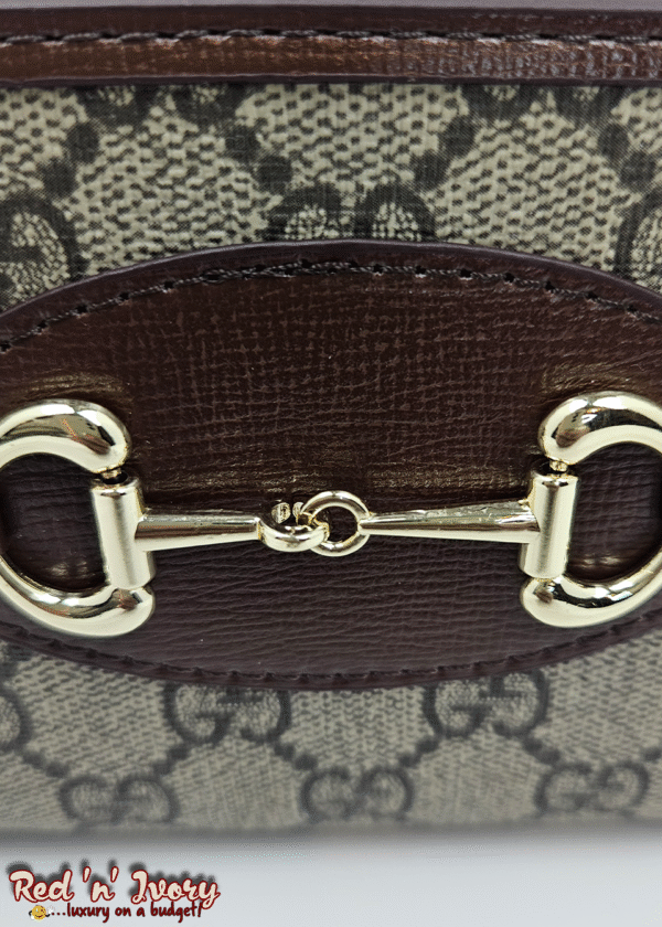Monogram and Brown Compact Zip Wallet (BAM)