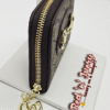 Monogram and Brown Compact Zip Wallet (BAM)