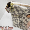 White & Grey Checkered Tote (BAQ)
