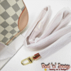 Crossbody Set – White & Grey Check (BAU)