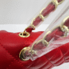 Classic Red Quilted Flap Bag (CAE)