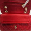 Classic Red Quilted Flap Bag (CAE)