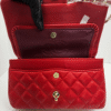 Classic Red Quilted Flap Bag (CAE)