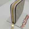 Light Beige Monogram Compact Zip Wallet (CAF)
