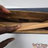 Men's Black Leather Clutch