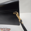Men's Black Leather Clutch